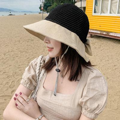 Woven hollow fisherman sunhat - Shop4less